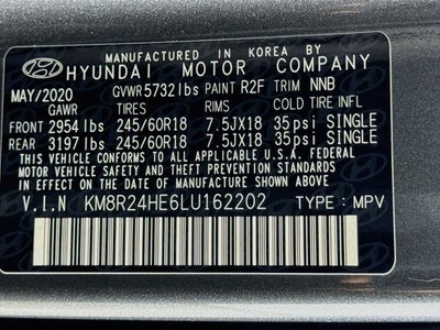 2020 Hyundai Palisade SEL