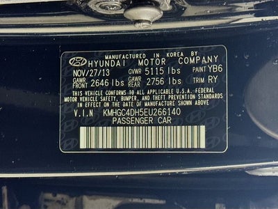 2014 Hyundai Genesis 5.0 R-Spec