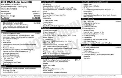 2018 BMW 3 Series 320i