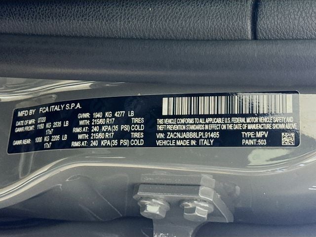 2020 Jeep Renegade Latitude