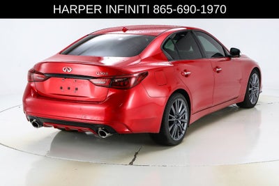 2024 INFINITI Q50 Red Sport 400