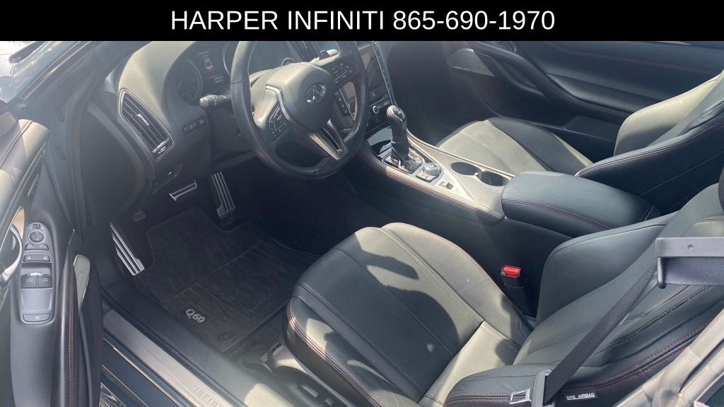 2021 INFINITI Q60 Red Sport 400