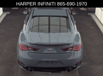 2022 INFINITI Q60 Red Sport 400