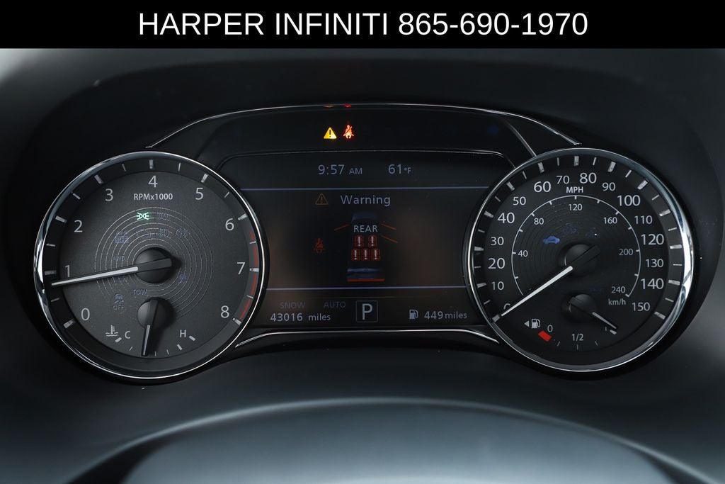 2023 INFINITI QX80 SENSORY