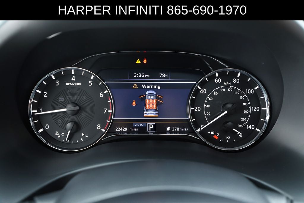2024 INFINITI QX80 Sensory