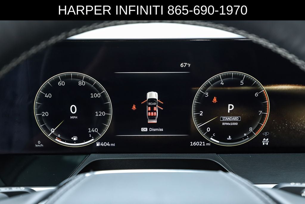 2025 INFINITI QX80 SENSORY