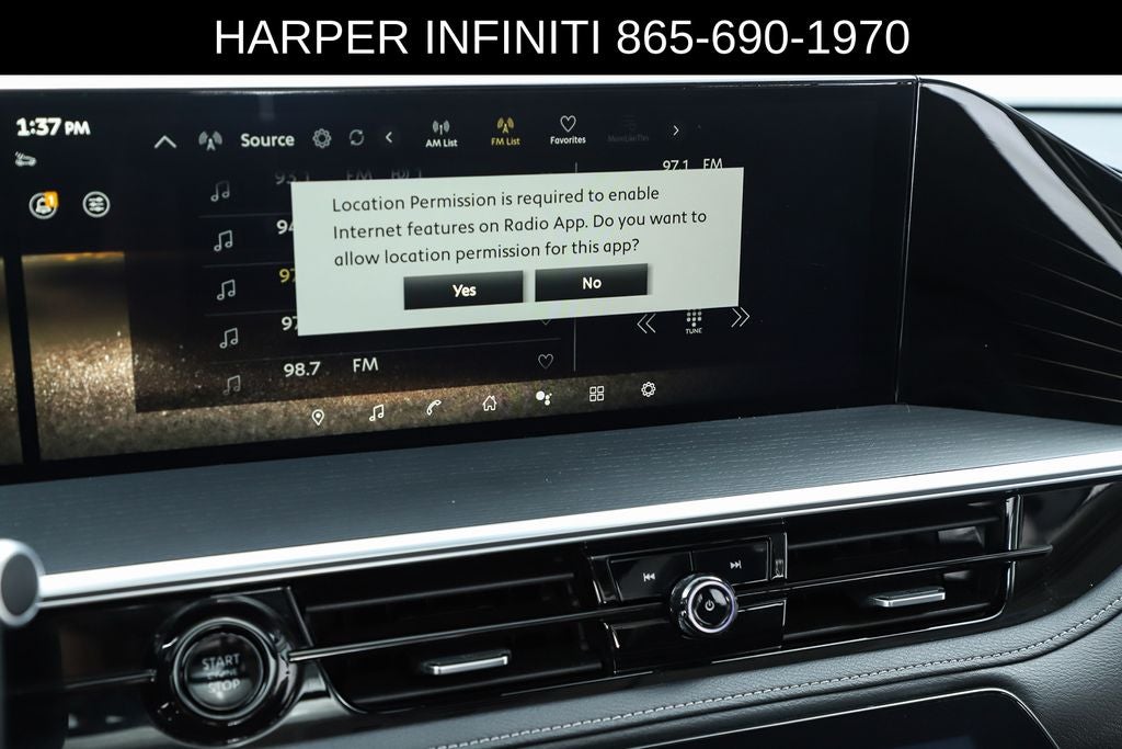 2025 INFINITI QX80 SENSORY