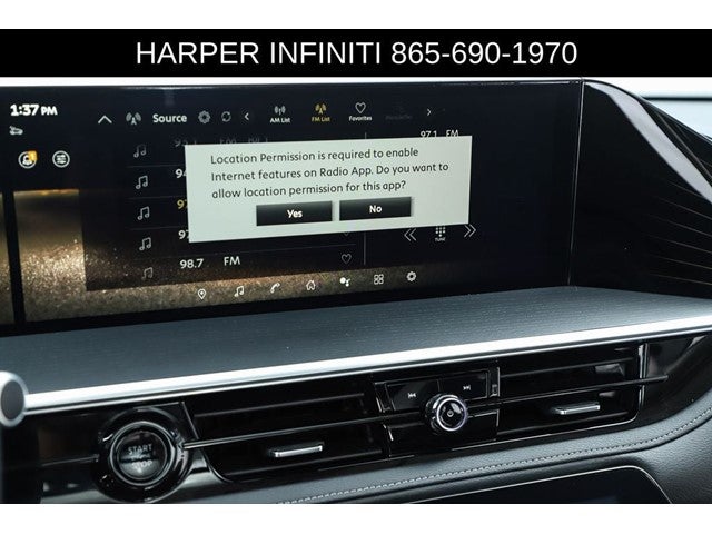 2025 INFINITI QX80 SENSORY