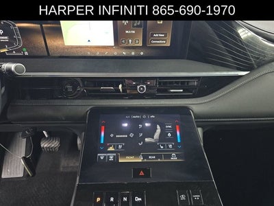 2025 INFINITI QX80 SENSORY
