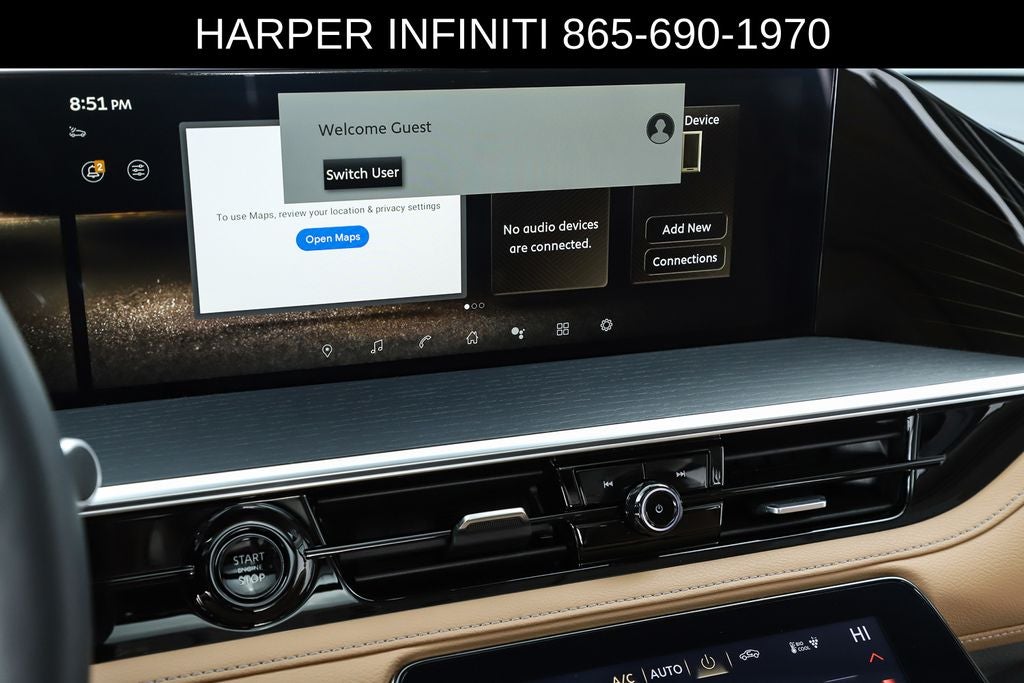 2025 INFINITI QX80 SENSORY