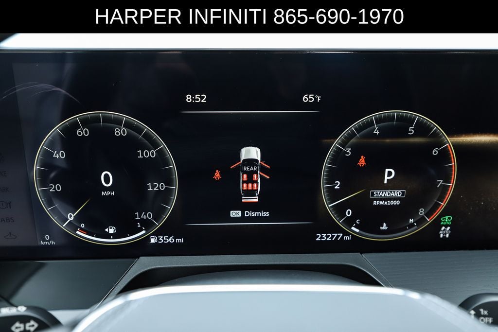 2025 INFINITI QX80 SENSORY