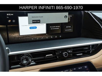 2025 INFINITI QX80 SENSORY