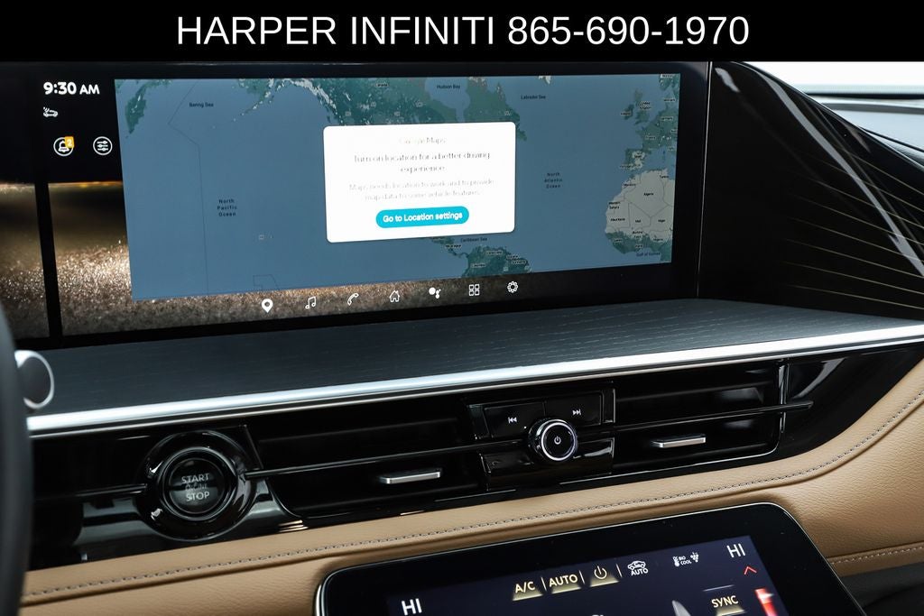2025 INFINITI QX80 SENSORY