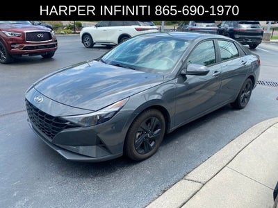 2023 Hyundai Elantra Hybrid Blue