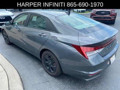 2023 Hyundai Elantra Hybrid Blue