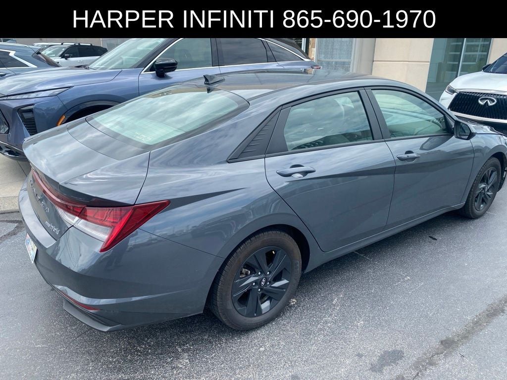 2023 Hyundai Elantra Hybrid Blue