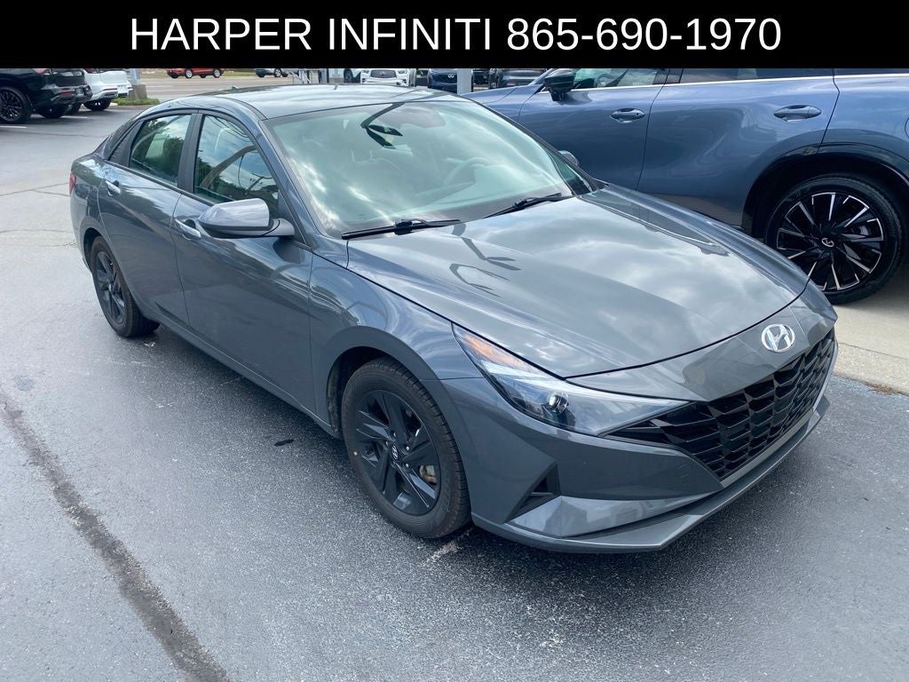 2023 Hyundai Elantra Hybrid Blue