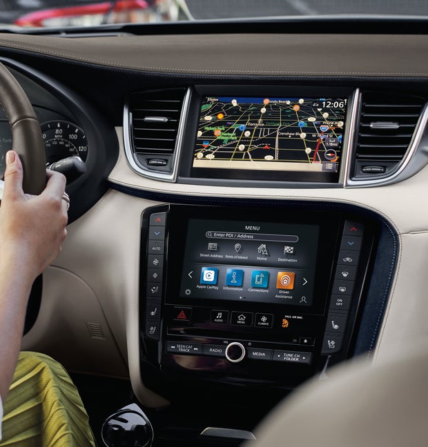 2023 INFINITI QX50 Key Features - Navigation | Harper INFINITI in Knoxville TN