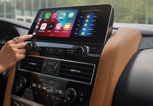 2024 INFINITI QX80 Key Features - WIRELESS APPLE CARPLAY® INTEGRATION | Harper INFINITI in Knoxville TN