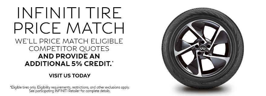 INFINITI Tire Price Match