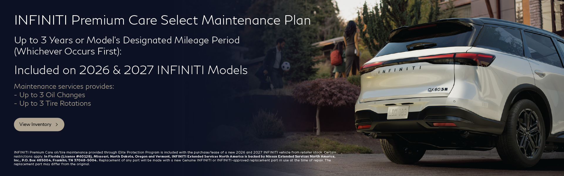 INFINITI Premium Care